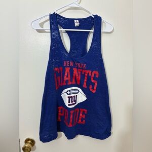 PINK Victoria's Secret New York Giants Tank Top Size L